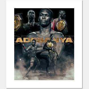 Israel Adesanya AKA The Last Airbender - UFC Champion Posters and Art